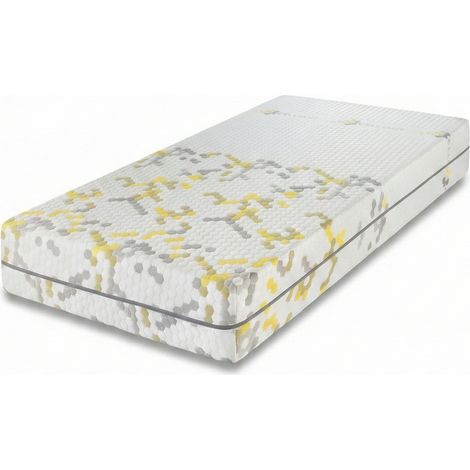 Materasso singolo in memory foam a 4 Strati con Celliant Active Dispositivo Medico Detraibile 19% Garanzia 10 anni - Misura: 80x190 Singolo standard (1/5)