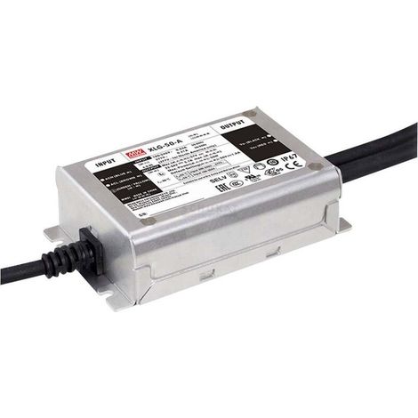 [GEBRAUCHT] B-Ware Mean Well LED Treiber Netzteil Schaltnetzteil Konstantleistung IP67 Metall 50W (1/2)