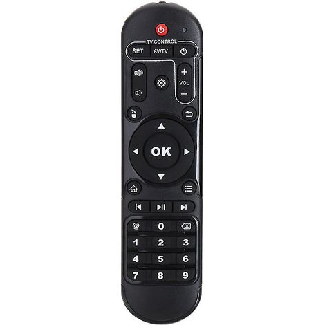 Télécommande (1 pièce) pour boîtier TV X96max, compatible avec les modèles X92, X96air et Aidroid.