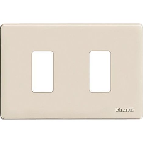 BTICINO FP Magic-Plaque 2postes résine