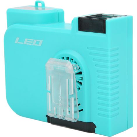 Kleiner, tragbarer und leiser Ventilator, ideal zum Angeln, Klettern und Campen. (1/5)