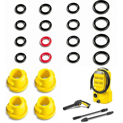 K2 O-ring, 20 pieces K5 Seal Kit, O-Ring Hose K7, Jo int K3, Joi nt Pouch, for Rubber Pressure Cleaner, Size 2.640-729.0 (1/5)
