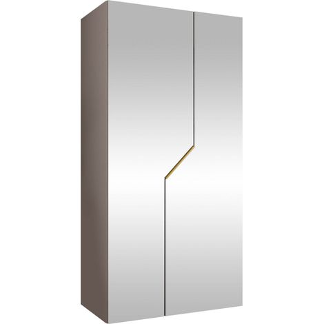 Armoire Hartford 600, Cachemire, 202x100x52cm, Portes d'armoire: Avec des charnières, Nombre d'étagères: 0 (1/5)