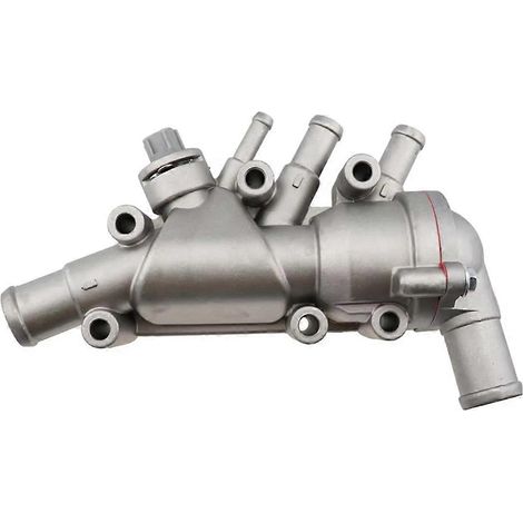Thermostatgehäuse, Motorkühlmittel-Wasserflansch, Pumpenausgang für -- (1/5)