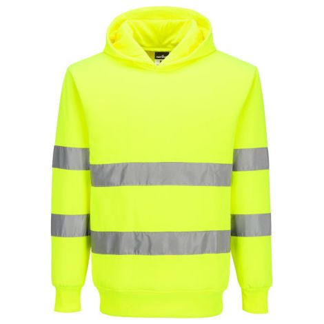 Sudadera ES1 Essential con capucha de alta visibilidad PORTWEST ES304 M Amarillo (1/2)