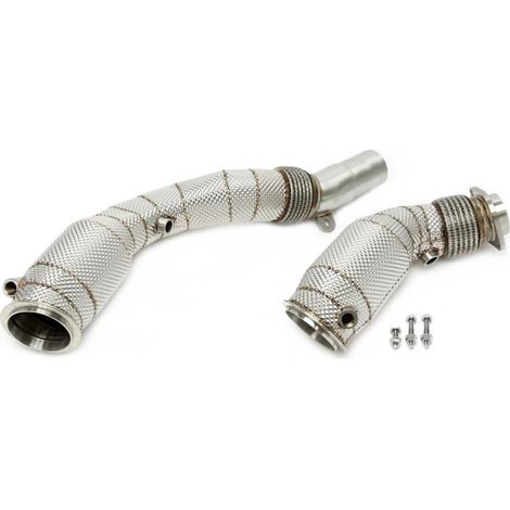 Downpipe Echappement Inox BMW M4 F82/F83 de 2016 a 2020-avec cata-41159233 (1/3)