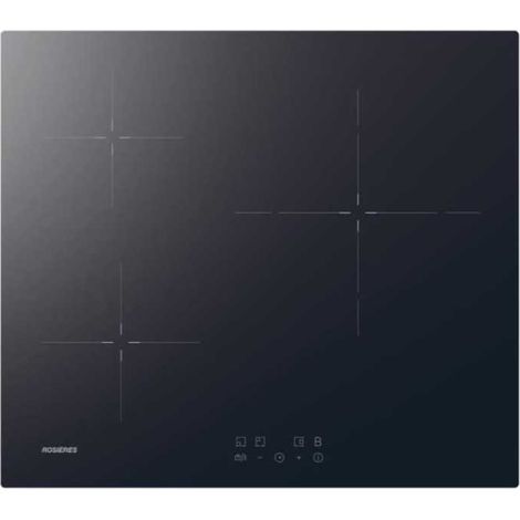 Plaque de cuisson induction ROSIERES - 3 feux - 59 x 52 x 5,8 cm - RI633CBB (1/3)