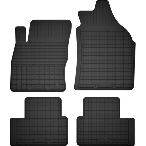 Gummifußmatten, 4er-Set, universell passend für: Nissan Qashqai I J10 (breit) Crossover (2007-2013)