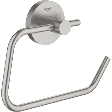 Grohe QuickFix Start - Portarotolo, supersteel 41200DC0 (1/3)