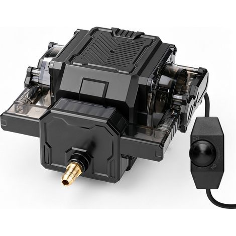 4800L/h 42W Pompe à Oxygène Puissante Pompe à Air pour Aquarium 12 Sorties Bulleur Jusqu'à 72000L 45kPa Débit Réglable Aérateu pour Grand Aquarium Bassin de Jardin & Hydroculture (1/5)