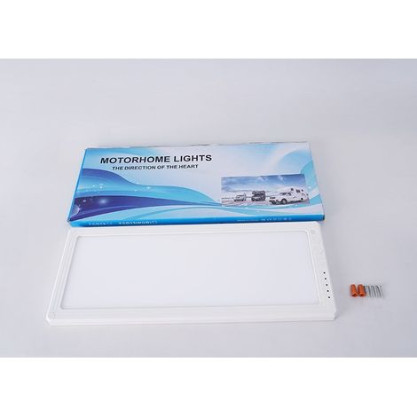 RV, Yacht, and Car Cab LED Tri-color Touch Control RV Lights - Soft Light, Anti-glare, Eye-protecting, Marine Yacht Accessories - Tri-color Temperature 156LED - (1/4)