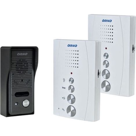 Citofono Orno ELUVIO intercom 2 unità controllo cancello