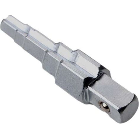 Cliquet pour Radiateur Vannes d'entraînement de 1/2 pouce Clé de Radiateur Étagée à Tête Carrée pour Vannes de Radiateur Domestiques 10-21mm