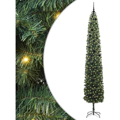 Árbol de Navidad artificial Verde 300 cm PVC, Acero y Plástico vidaXL