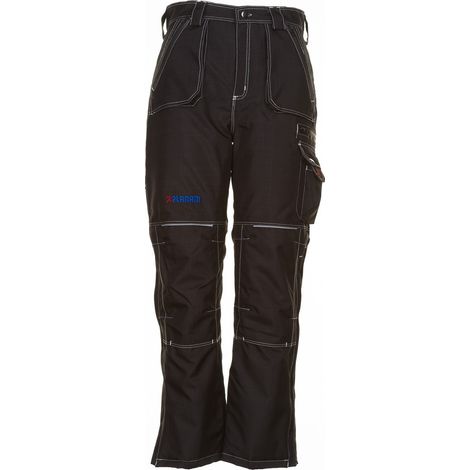 Planam Winterhose Outdoor Basalt Gr. L schwarz (1/5)