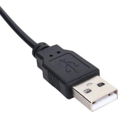 Adaptateur HDMI Mâle Vers Femelle - Câble Alimentation USB 2.0 50 cm - Compatible 480p à 2160p - 1 Pièce (1/4)