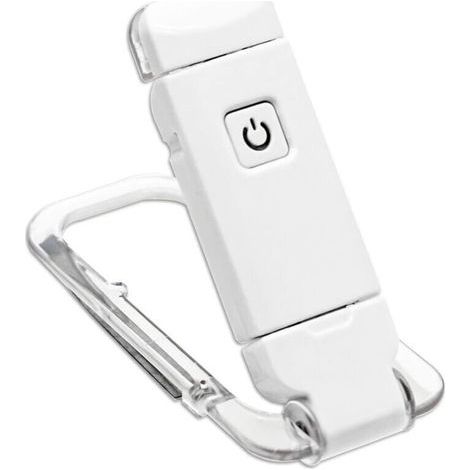Leselampe, USB-wiederaufladbare Klemmleuchte, flexibler und tragbarer Clip, augenschonendes, weiches Licht, kompakt und robust, ideal zum Lesen im Bett (1/4)