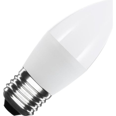 Bombilla LED 12/24V E27 Casquillo Gordo 5W 400 lm C37 No Flicker 4000K Blanco Neutro