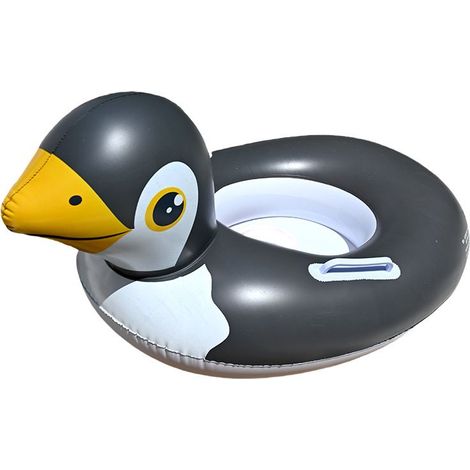 ALLIANDISBouée de natation bébé gonflable - Modèles animaux mignons, siège intégré, 0-5 ans (1/3)
