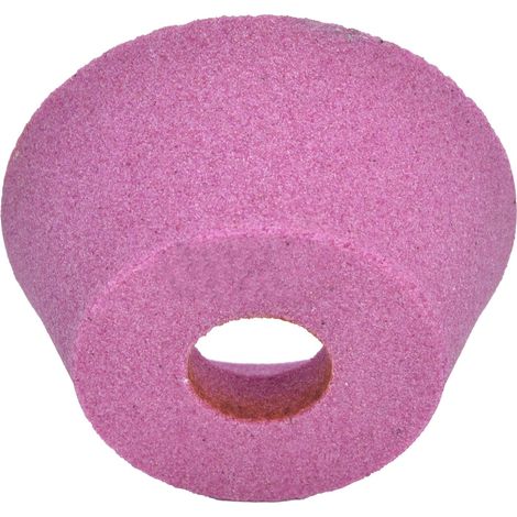 Meule abrasive bol en corindon chromé pour affûtage d'outils de coupe et engrenages grain 60