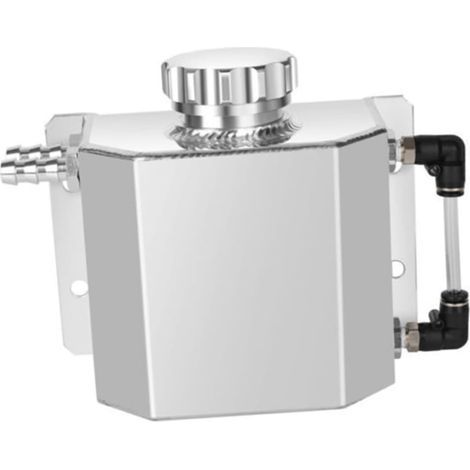 Bidon de D'huile de Véhicule en Aluminium 1 L Réservoir de Reniflard D'huile Vidange (1/5)