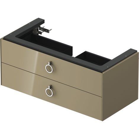 Duravit White Tulip, mueble de baño colgado en la pared, anchura