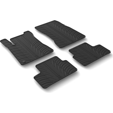 Set tappeti su misura in gomma - compatibile per Mercedes CLA 4p (05/1905/25) - Mercedes CLA Shooting Brake (08/19)