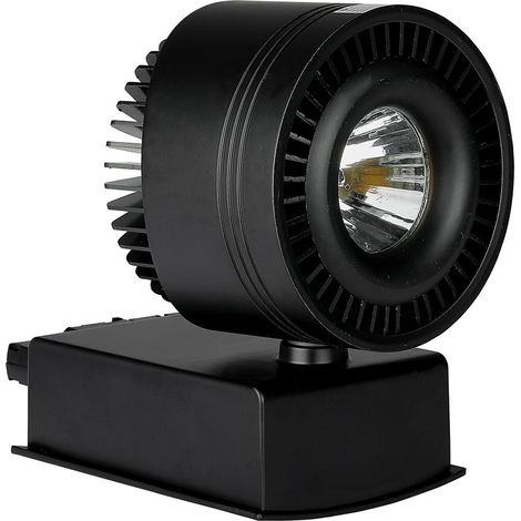 V-TAC 33W COB LED-Schienenleuchte, Schwarz, Kaltweiß, CRI95 (1/5)