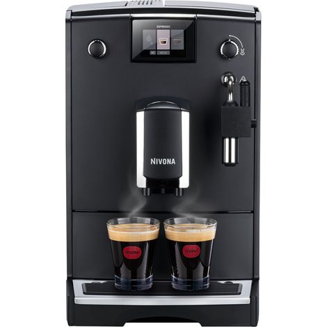 Nivona Kaffeevollautomat NICR 550 Schwarz/Chrom LCD (1/5)