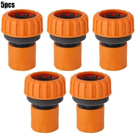 Raccord de tuyau de vidange, connecteur durable en 5 pièces pour tuyau à embout. (1/4)