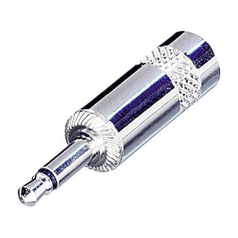 Jack 3.5 mm mâle, droit Rean AV NYS226 Nombre de pôles: 2 mono argent 1 pc(s) (1/2)
