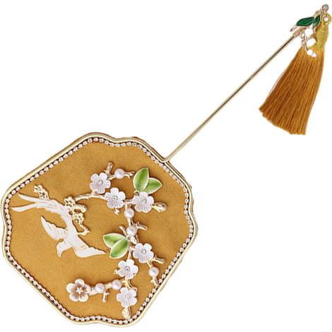 Éventail rituel carré de style chinois, éventail pour photographie, éventail portatif, accessoires de photographie, éventail rond fleuri de style chinois pour la mariée, éventail antique de mariée (1/5)