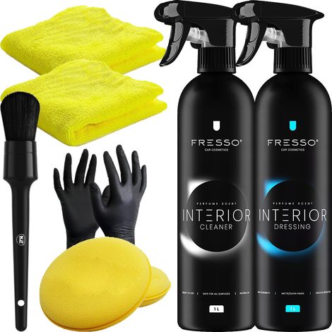 Fresso Detergente per interni + Lucidante per plastiche della cabina di pilotaggio 2x1L (1/5)