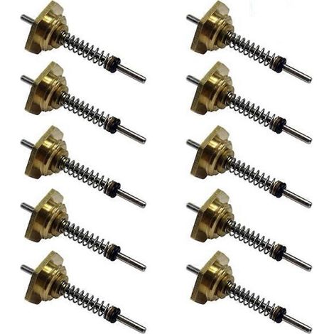 Ensemble de 20 accessoires pour chauffe-eau, manchon de vanne d'eau pour chaudière à gaz, longueurs 12 mm et 41 mm. Convient pour... (1/5)