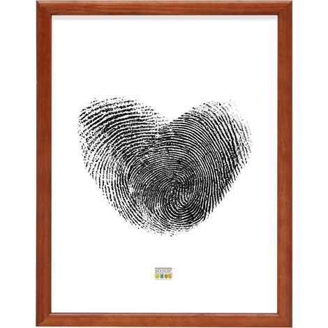 Cadre Bois Couleur Bois Marron Photo 40x50cm S40CH3 (1/5)