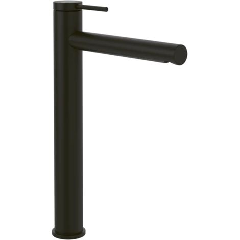 Mitigeur lavabo surélevé VILLEROY ET BOCH Loop & Friends sans tirette Noir mat (1/5)
