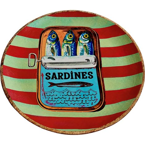 Signes Grimalt Plato Cocina  Plato Sardinas Cajas Y Bandejas  23x23x3cm 38288 (1/4)