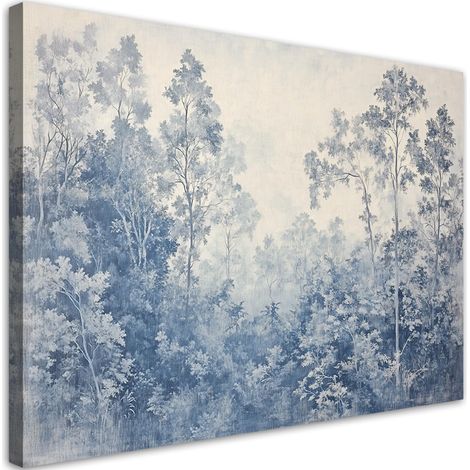 Tableau déco Arbres forêt nature 90x60 (1/5)