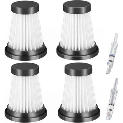 4er-Pack Ersatz-HEPA-Filter für Akku-Staubsauger, passend für Moosoo K12, K12 Pro, K13, Genius Invictus One 1.0, X7/2.0 und Foxnovo 13KPA (Filterzubehör). (1/5)