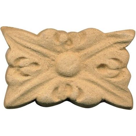 Fregio Mobili Pasta Di Legno Grezzo 50X30H Mm Decoro Restauri Decorazione Arte 034516