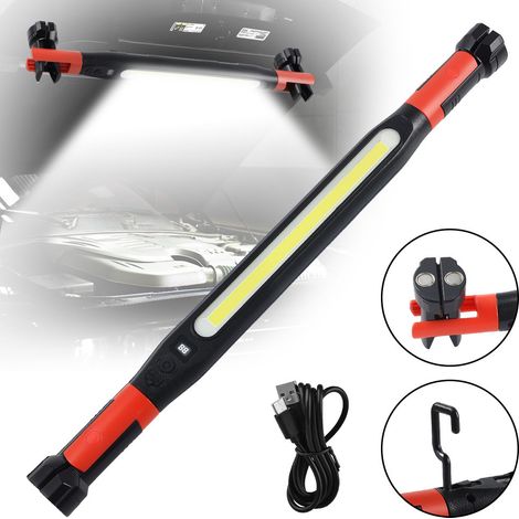 Luci da lavoro per autoveicoli - Luci da lavoro ricaricabili COB - Alta potenza - Luci magnetiche - Luci con sorgenti luminose multiple - Luci con ganci (1/2)