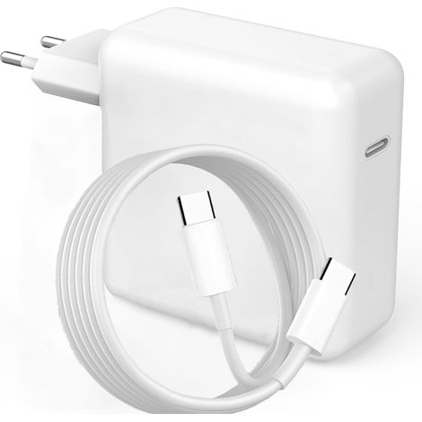 Chargeur MacBook Pro, 67W Chargeur USB C pour MacBook Pro 16, 15, 14, 13 Pouces 2024-2021, M3 M2 M1 MacBook Air, Adaptateur d'alimentation USB-C pour Ordinateur Portable, avec câble 1.8M/5.9FT (1/5)