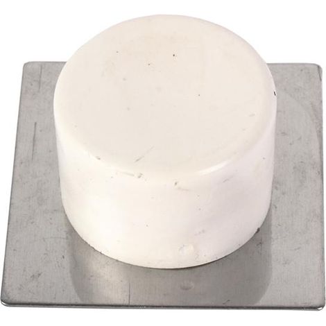 COFAN 2 uds tope adhesivo base inox beige 40 x 40   caja 12 unid.