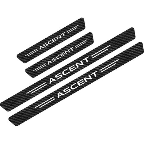 (Noir et rouge,pour Ascent) Autocollants de seuil de porte pour Subaru Forester,BRZ,Crosstrek,Levorg,Legacy,Outback,Tribeca,WRX XV Accessoires Auto Threshold (1/3)