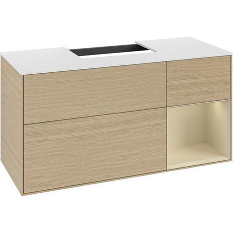Villeroy & Boch F171HJPC Meuble sous vasque Finion F17 (1/2)