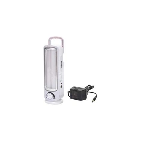 LAMPADA PORTATILE RICARICABILE TWIX IR162- - 8w - 300 lumen - mm.75x62x230h - 1 pezzi VELAMP
