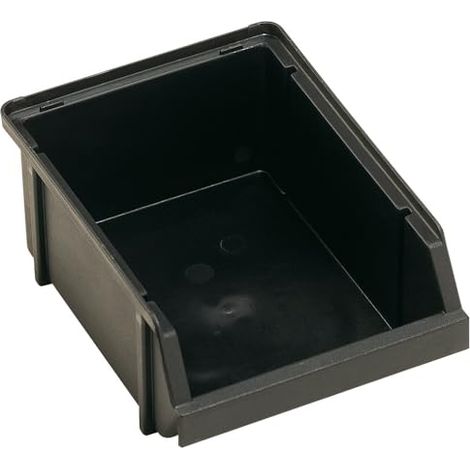 raaco 109291 antistatique (ESD) Bac à bec 3-160 (l x H x P) 125 x 75 x 173 mm noir 1 pc(s) R721662 (1/3)