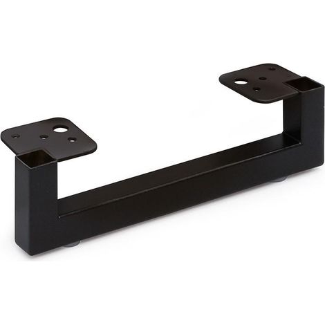 Q&Q pata metálica modelo kasta acabado negro mate , 0UNIDADES