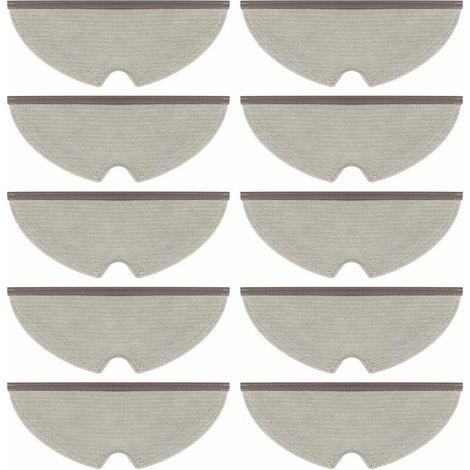 Lot De 10 Chiffons De Nettoyage Pour Aspirateur Xiaomi Roborock S5 S50 S51 S55 S6 S6 Maxv S5 Max