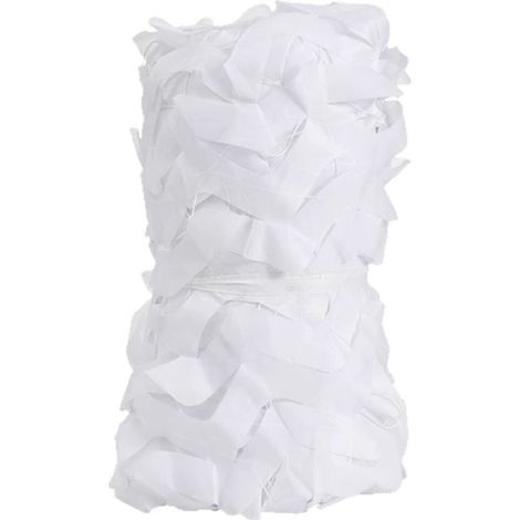 Voile D'ombrage - Rectangulaire 3x4m - Blanc - Micro-aérée - Extérieur